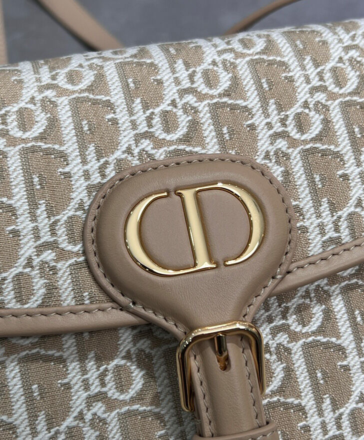 Christian Dior Medium Dior Bobby Bag M9337 Apricot